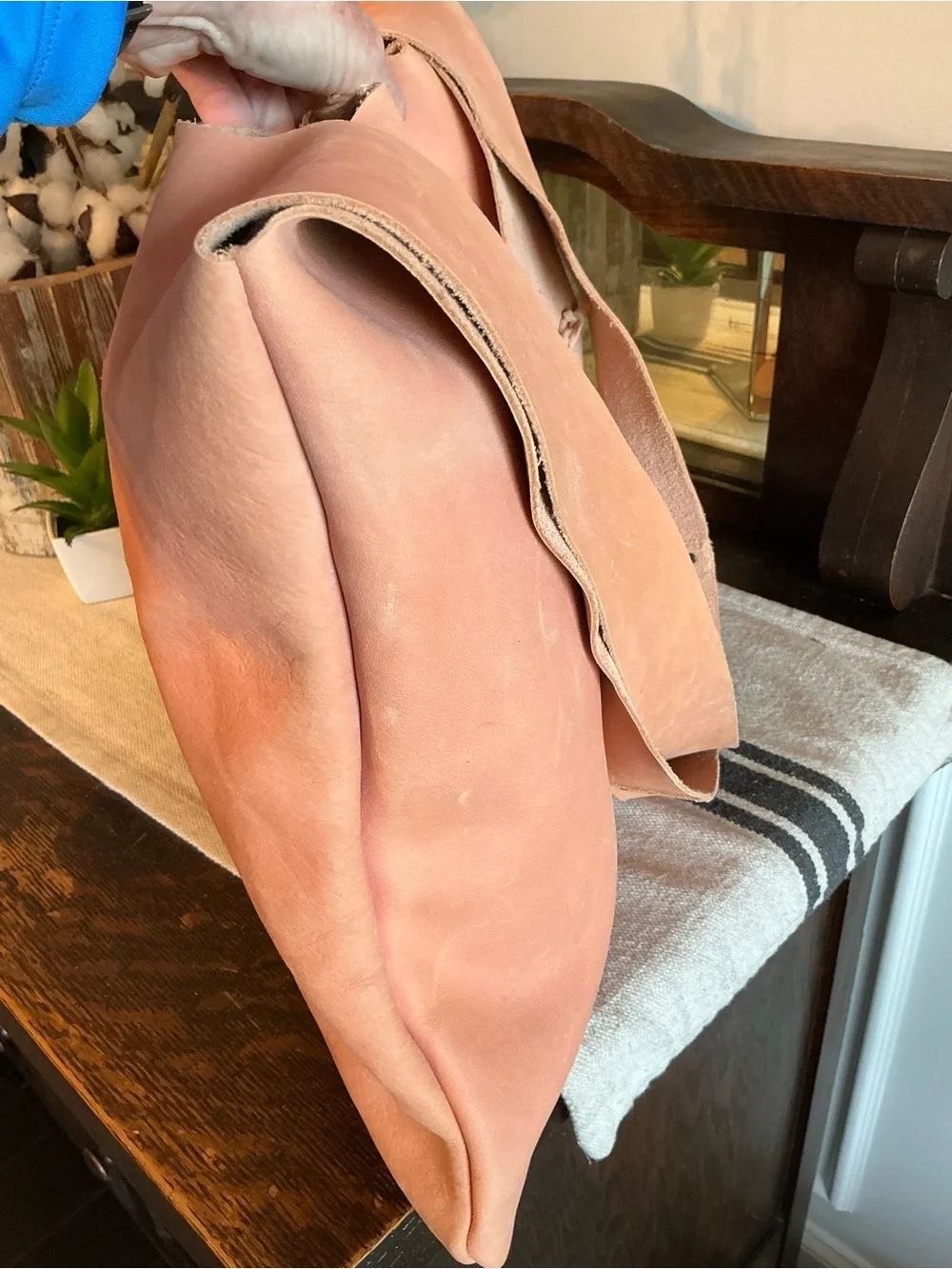 NWT Bed Stu Leather Ariel Hobo Shoulder Slouch Bag Blossom Velvet Retail $249